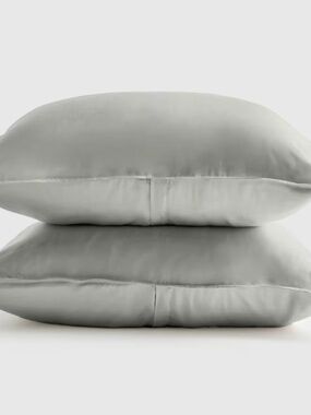 Bamboo Shams set of 2 Eucalyptus Green King